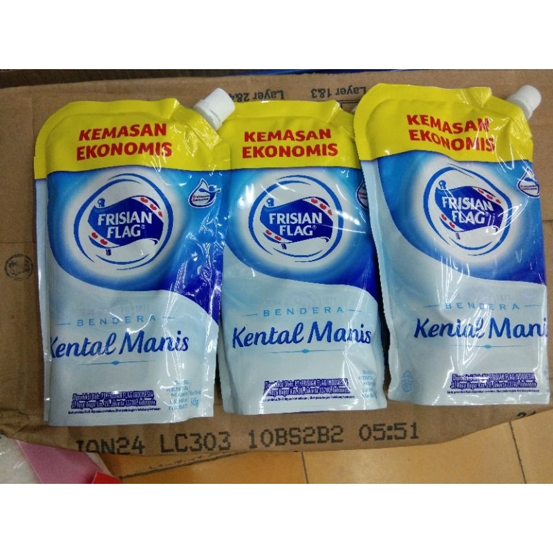 

Bendera Pouch Refill 560ml Krimer/Coklat