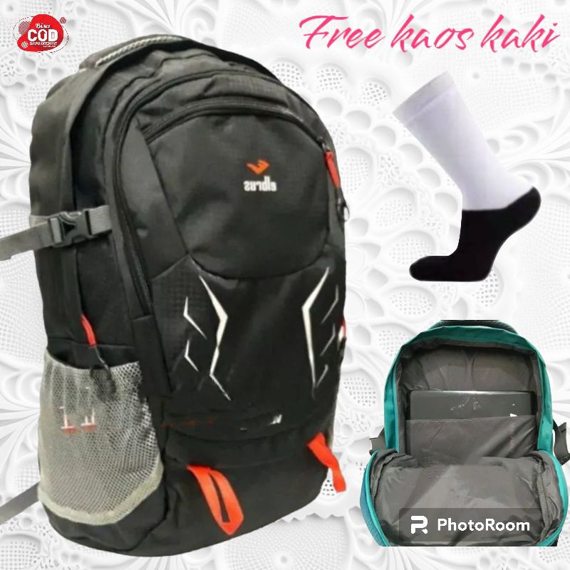 Tas ransel pria bahan cordura nilon tebal kuat original