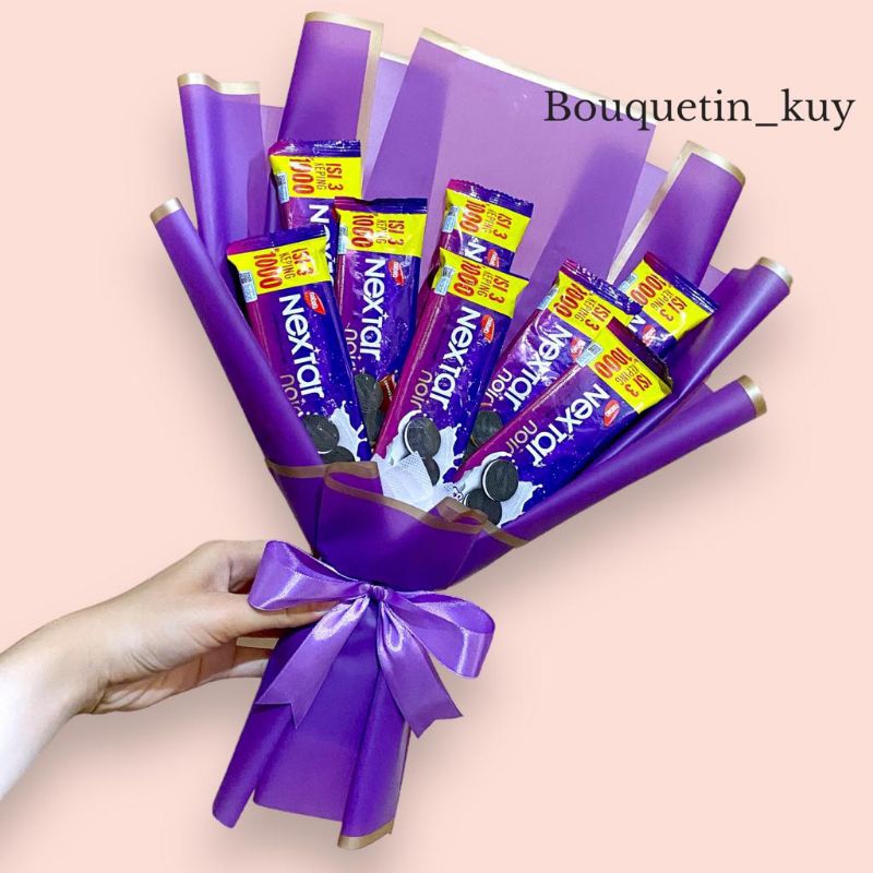 

buket Snack bucket Snack bouquet Snack murah untuk hadiah kado gift wisuda sempro ultah graduation
