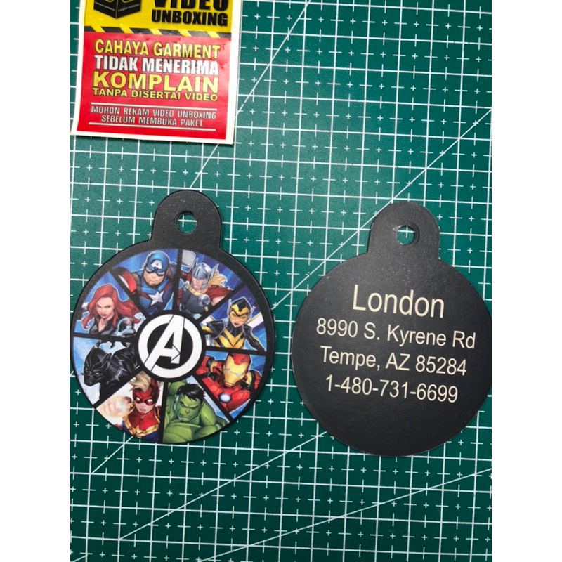 

MARVEL LONDON TAG SUPER PREMIUM CO 1X DI KIRIM 600PCS