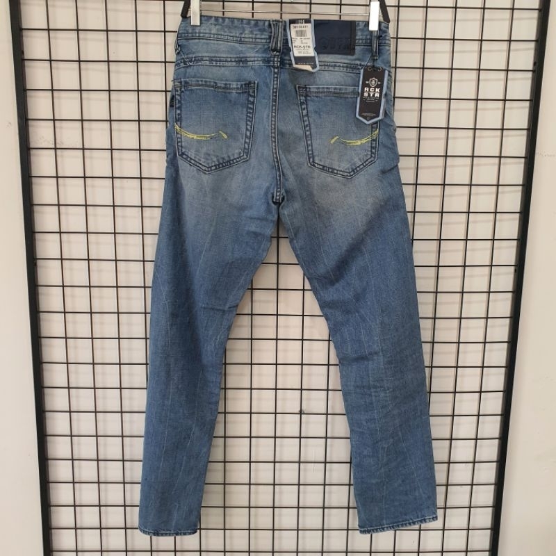 rck-str celana panjang denim jeans fashion