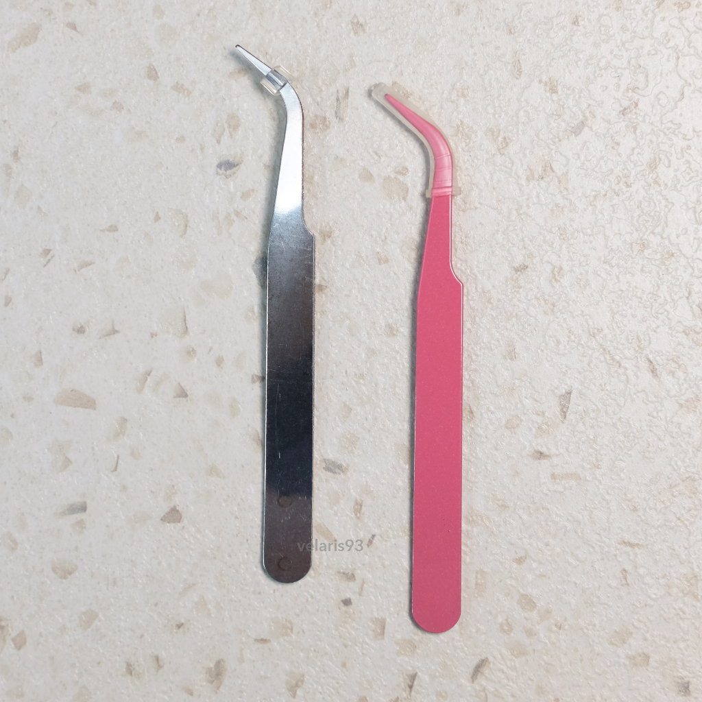 Pinset Bengkok Stainless