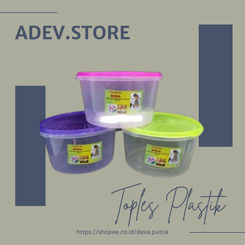 TOPLES PLASTIK 3 LITER TOPLES MAKANAN RINGAN SNACK
