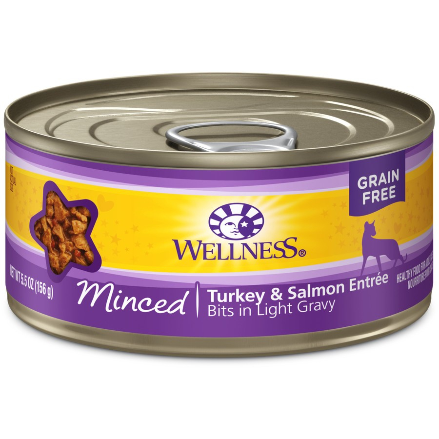 Wellness - Complete Turkey & Salmon Minced 5.5oz - Cat Food
