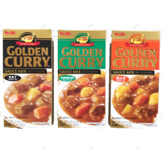 

S&B Golden Curry 92gr / Japanese Curry mix / Saus Kari Jepang - Medium Hot
