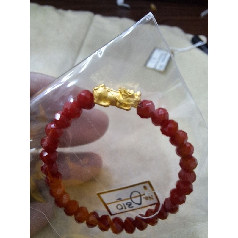 gelang pixiu kadar 24k 999 hk