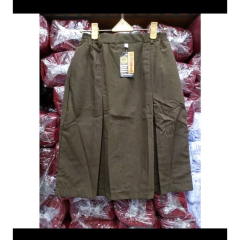 ROK SPAN PRAMUKA WANITA PENDEK / ROK PRAMUKA SMP, SMA PENDEK / ROK PRAMUKA PENDEK