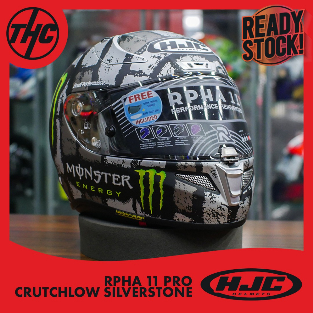 HJC RPHA 11 PRO CRUTCHLOW SILVERSTONE FULL FACE HJC