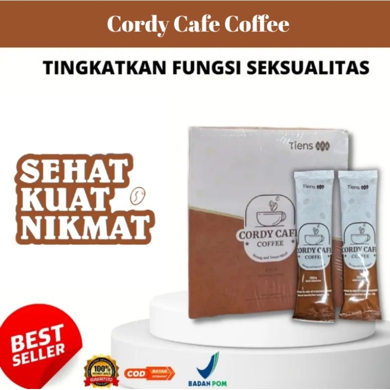 (COD) Cordy Cafe Tiens ORIGINAL Stamina Pria KOPI KUAT TAHAN LAMA