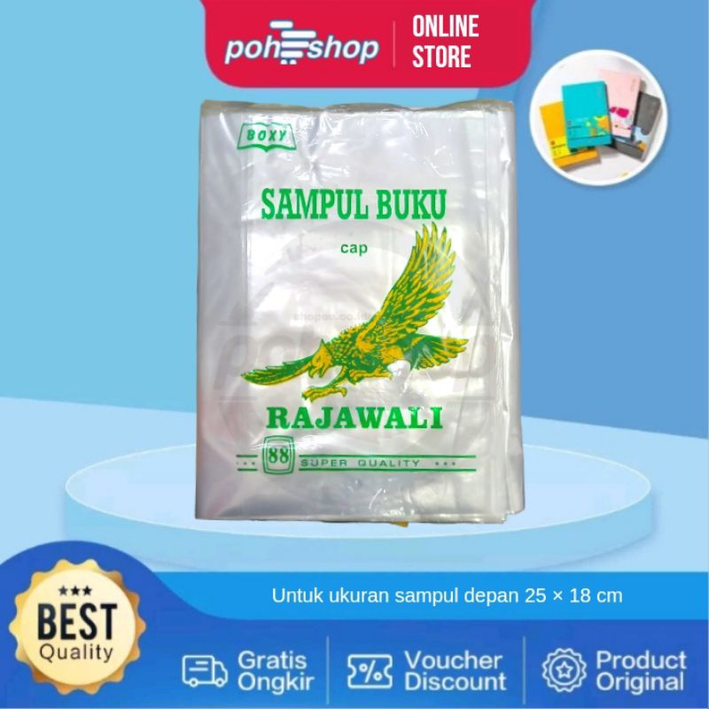 

Rajawali_Sampul Buku Plastik Boxy | 100 lembar
