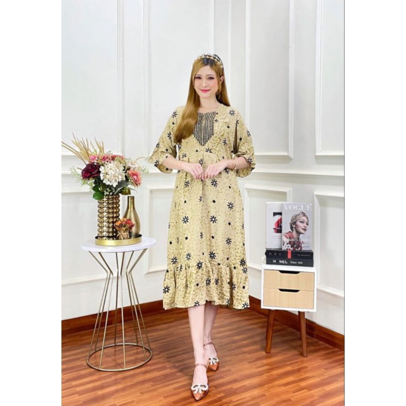 Daster sultan motif -Daster kekinian-Daster kece -Daster murah -rayon premium
