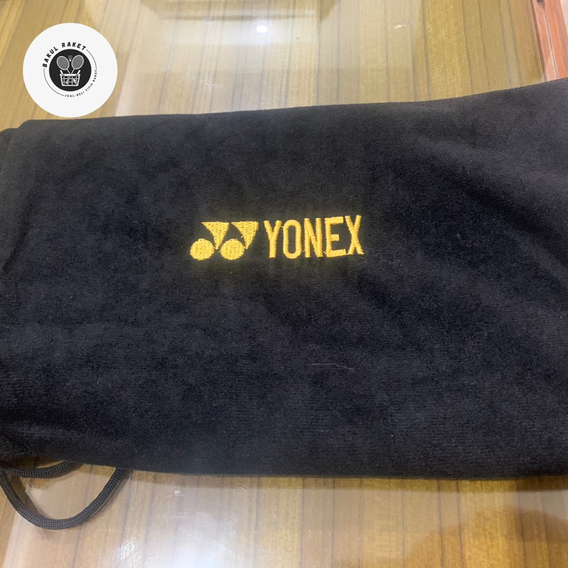 Sarung Raket Badminton YONEX Tas Kain Cover Hitam