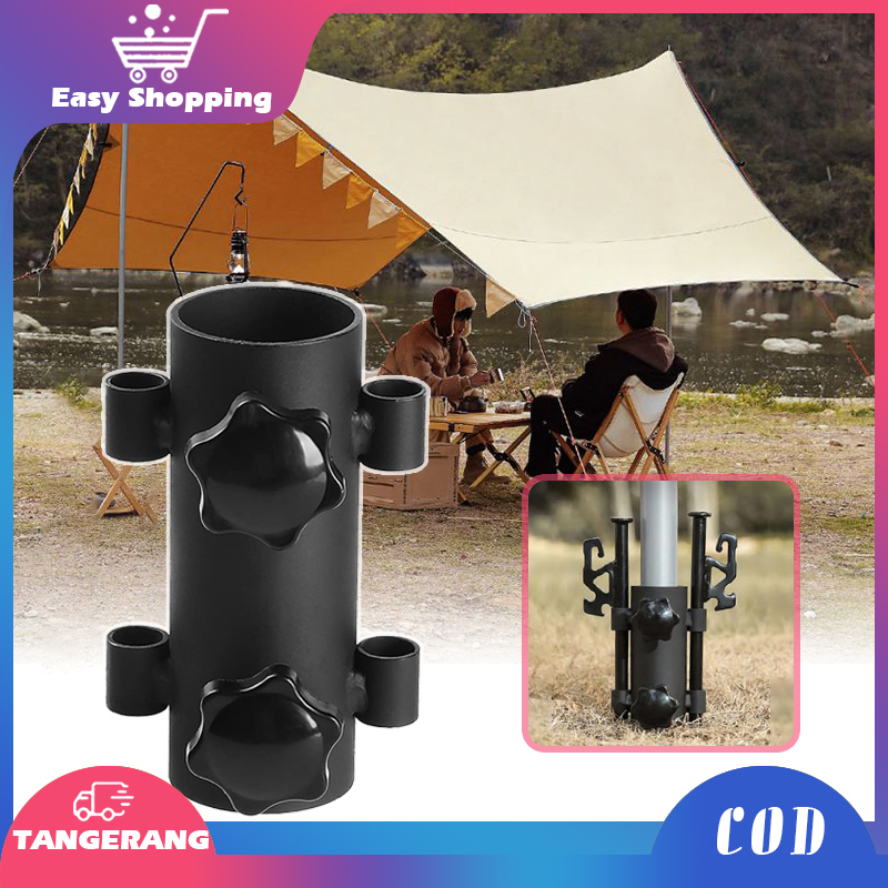 1pcs Stand Holder Tiang Tenda Kanopi Adjustable Tiang Kanopi Holder Untuk Camping Outdoor