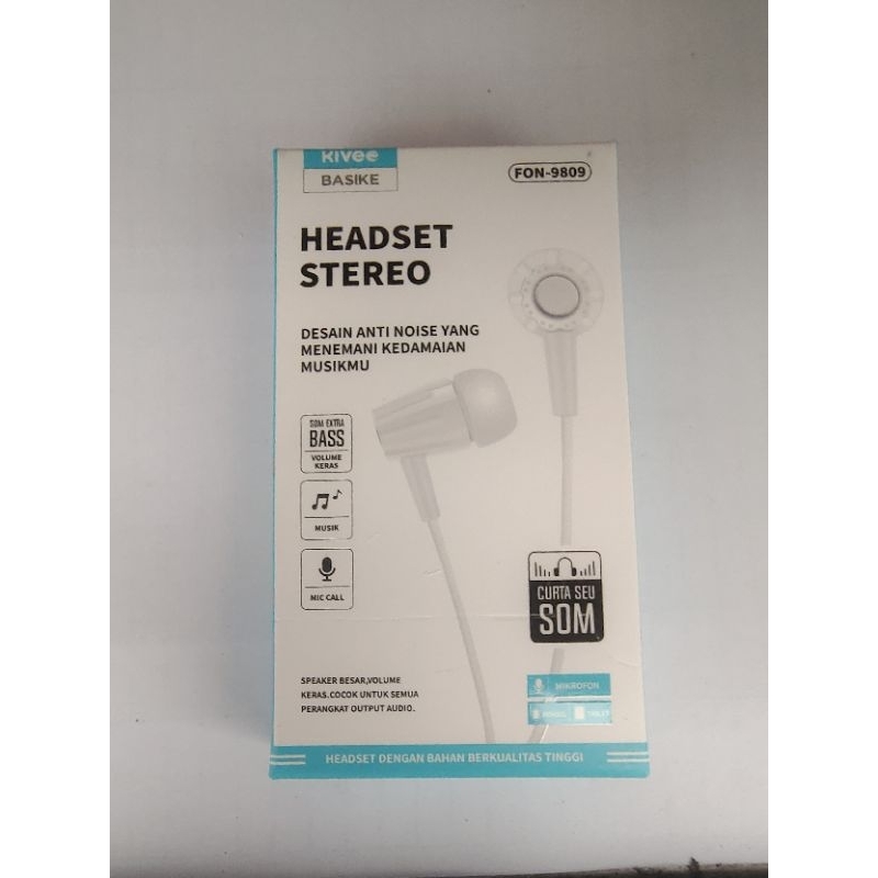 Headset/Handsfree/In-ear Headphone Kivee Extra Bass