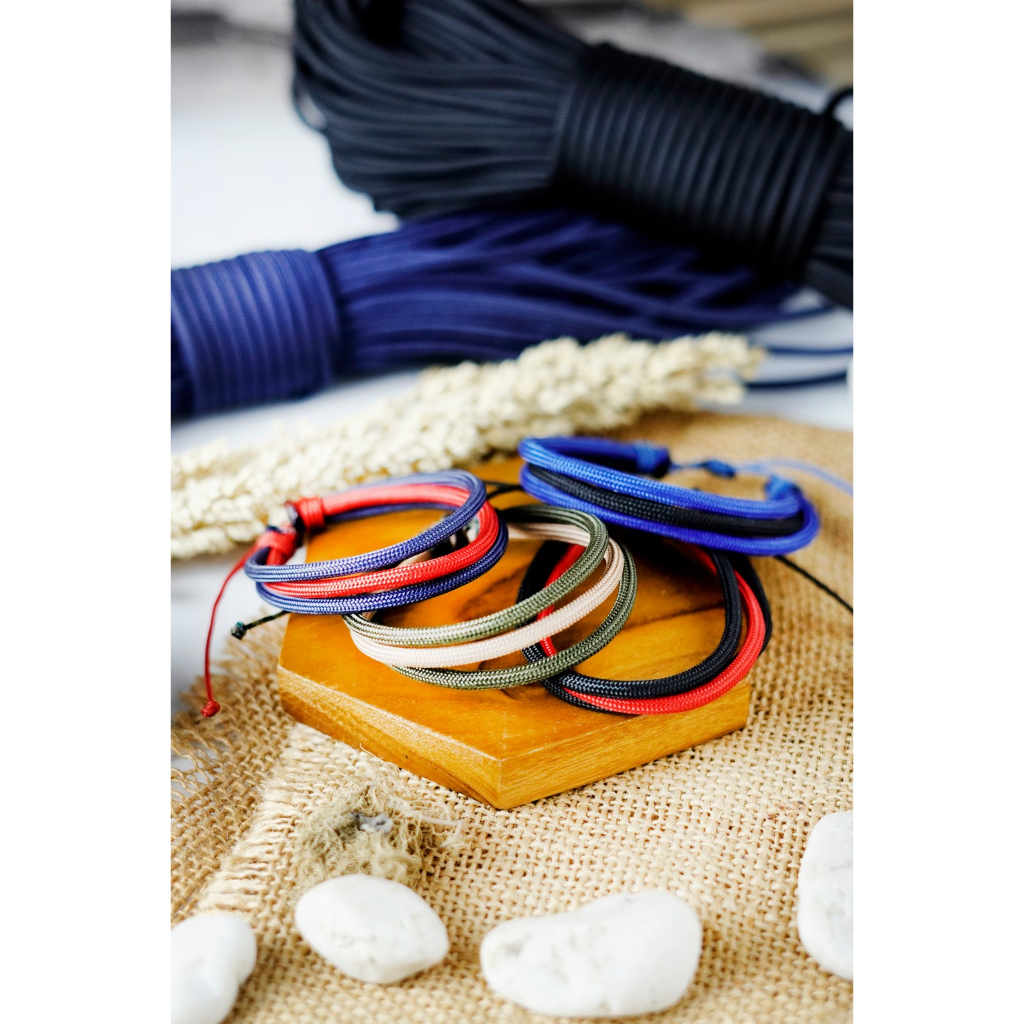 Gelang Murah Paracord - Gelang Paracord 3 Layer - Gelang Paracord Murah