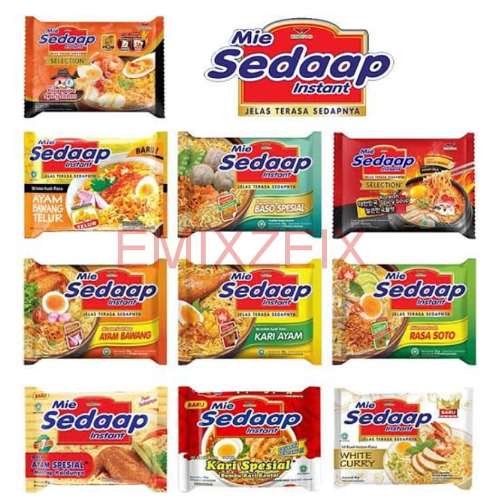 

READY STOCK Mie sedaap sedap all variant Goreng, Cheese spicy, Korean buldak, Laksa, Kari kental dll viral siap kirim