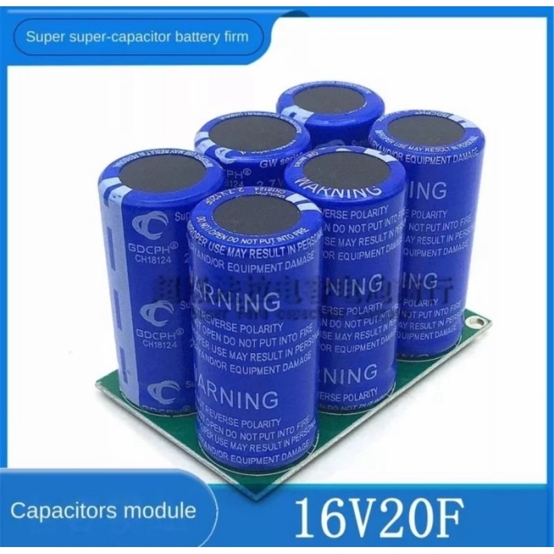 super capasitor 16volt, super kapasitor 16v