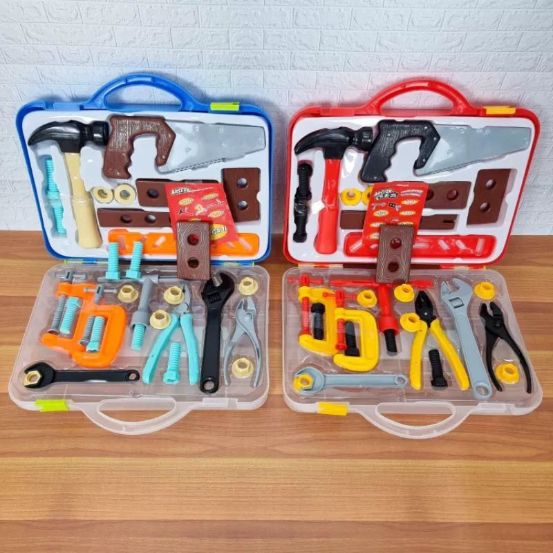 Mainan Koper Arsitek Cilik/Alat Pertukangan