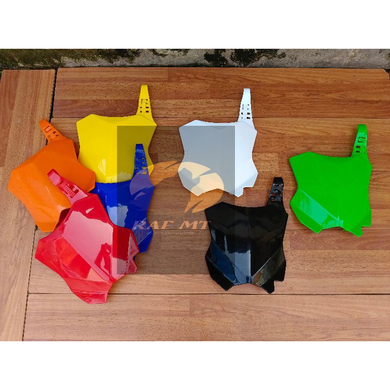 PAPAN NOMOR KX450 KX250 PAPAN NOMER KX 450 PLAT NOMER KX 450 COVER NOMER KX 450 KAP DEPAN KX 450 PAP