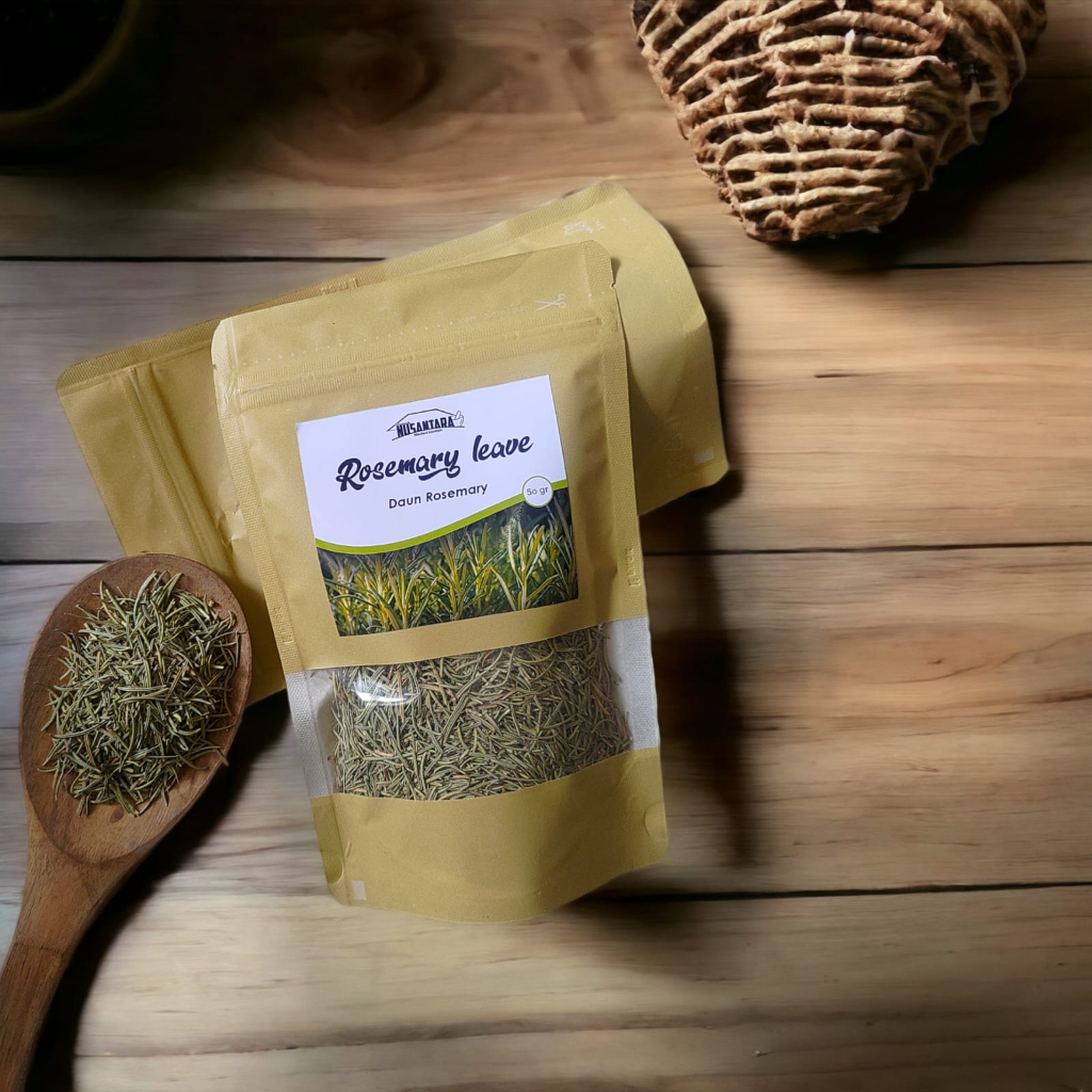 

Daun Rosemary Kering 1 Pack Isi 50gr - Daun Garnish Pasta Organik