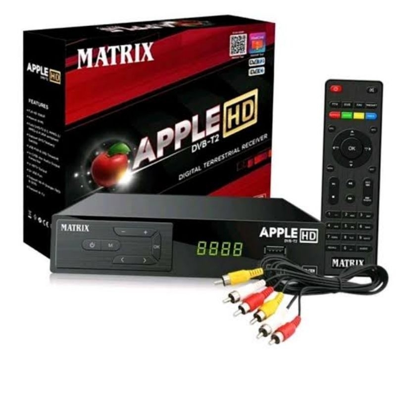 STB MATRIX APPLE HD / DVB T2 MATRIX / SETOPBOX MATRIX / ANDROID TV BOX