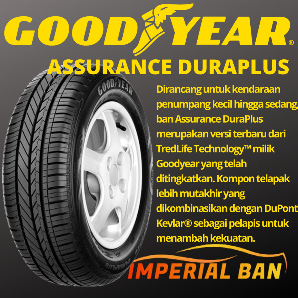 165/80 R13 Ban Mobil Goodyear Assurance Duraplus