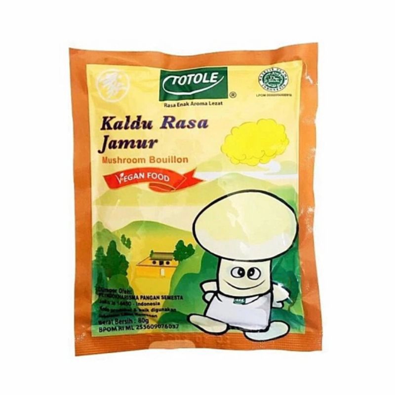 

KALDU RASA JAMUR TOTOLE 80 GRAM PENYEDAP RASA MUSHROOM SEASONING