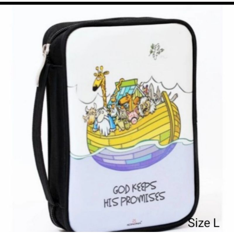 

Sampul Alkitab God keep noah boat (Purple)