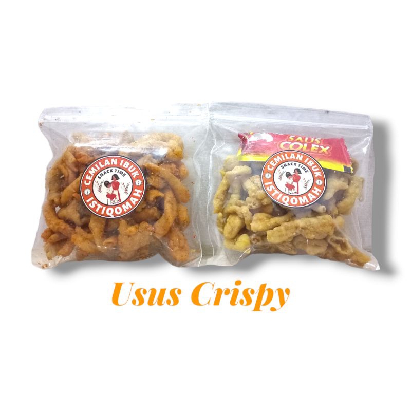 

CII - Usus Crispy 75gr - Usus Garing - Keripik Usus - Cemilan Murah Meriah - Enak dan Bergizi