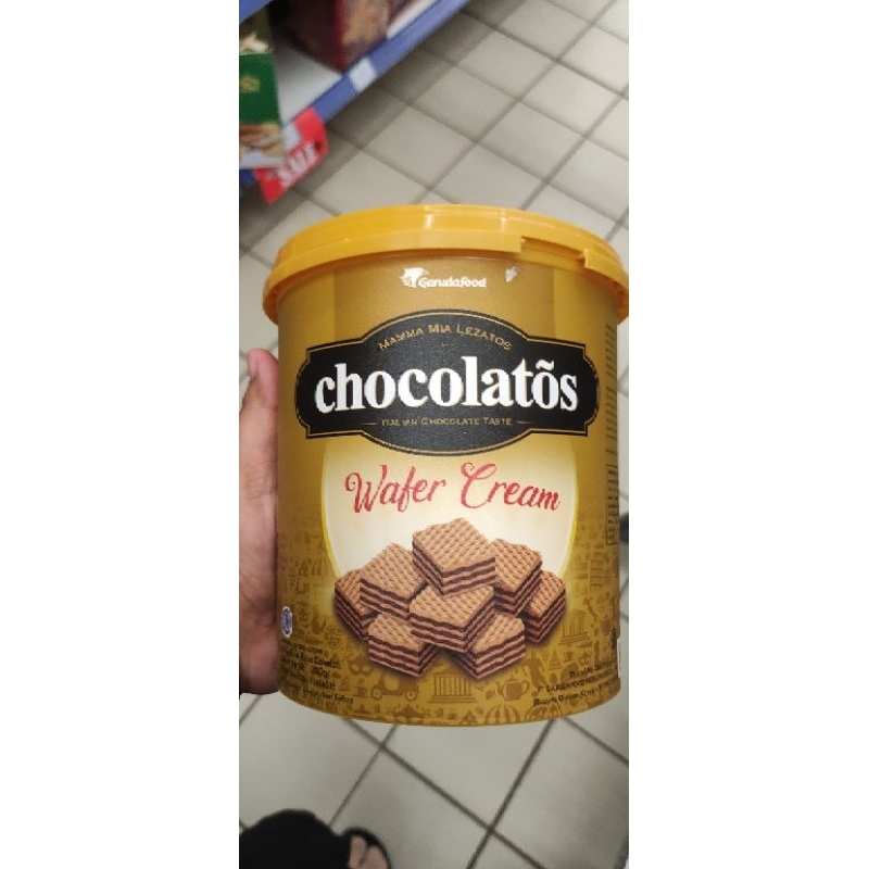 

Chocolatos waffer cream 300gr
