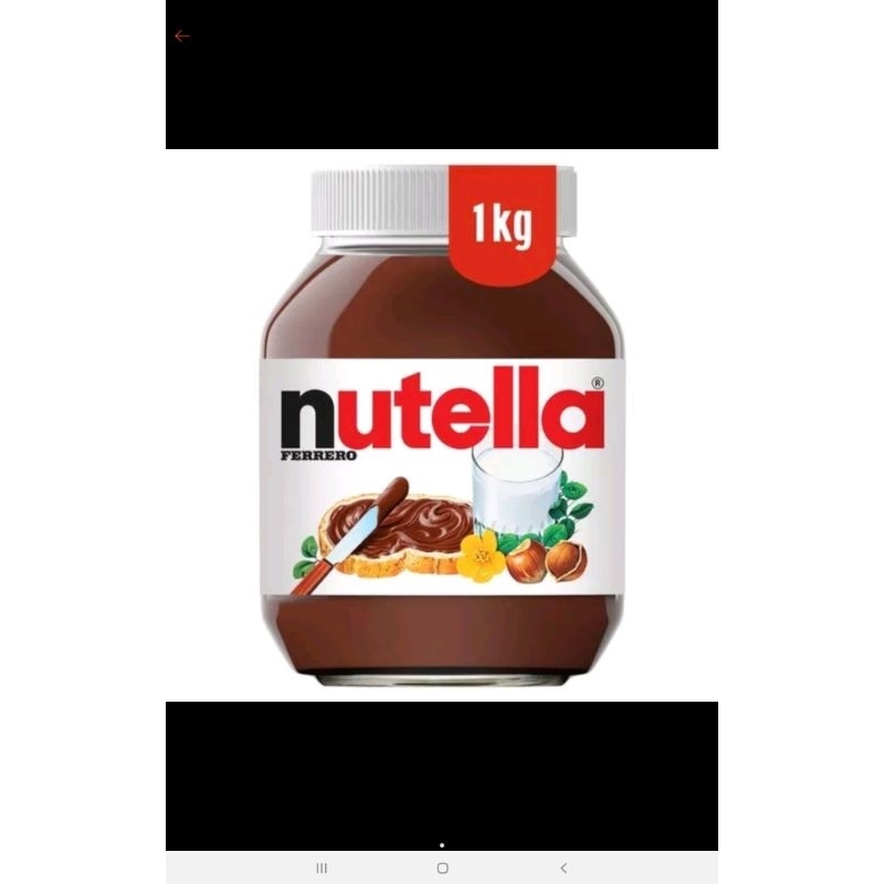 

Nutella Selai 1kg Selai Coklat Hazelnut 1 kg