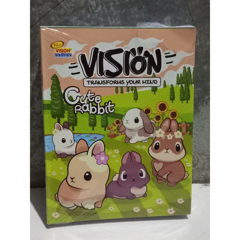 

Buku Tulis Vision Isi 10 buku dengan 38 halaman