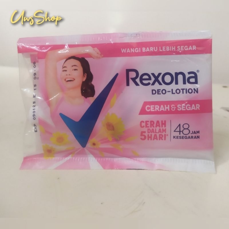 REXONA deo lotion cerah dan segar