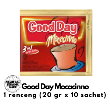 

Good day mocacinno 1 renceng isi 10 sachet