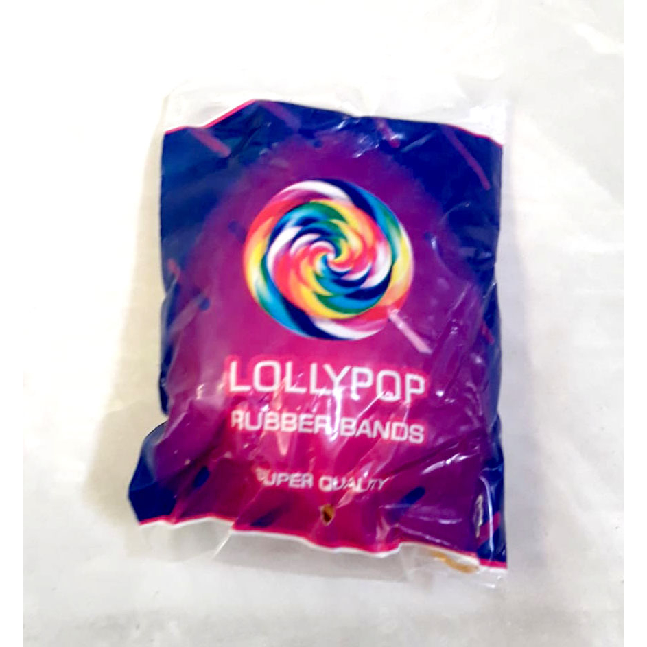 Karet Gelang Pentil cap LOLLYPOP 100gram