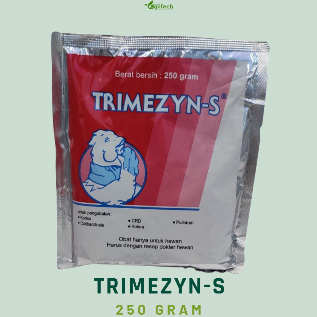 TRIMEZYN-S 250 GRAM OBAT AYAM UNGGAS - MEDION
