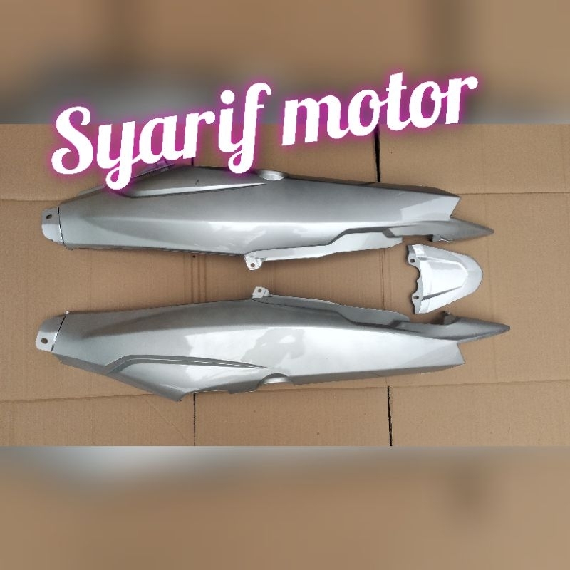 Cover Body Vega R Vega New Warna Silver