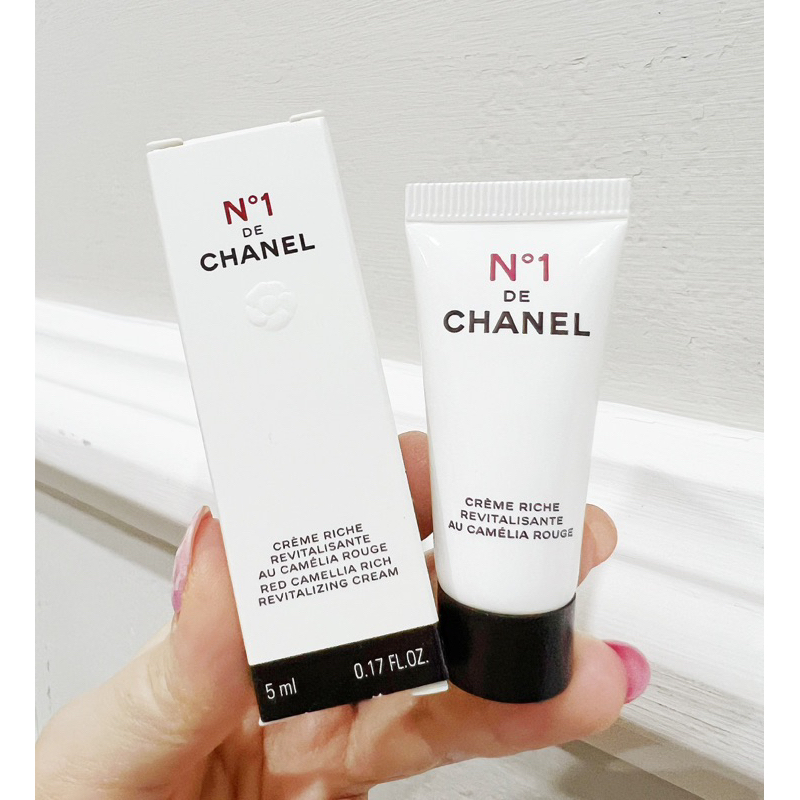 Chanel No 1 Red Camellia Rich Revitalizing Cream 5ml
