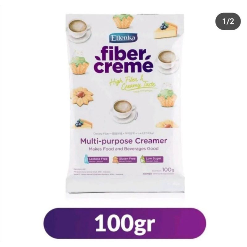 

fiber creme 100g