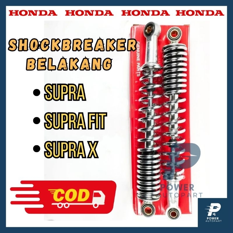 SHOCKBREAKER BELAKANG HONDA SUPRA , SUPRA FIT , SUPRA X KEV KUALITAS ORI ASLI SHOCK SOK - KEV