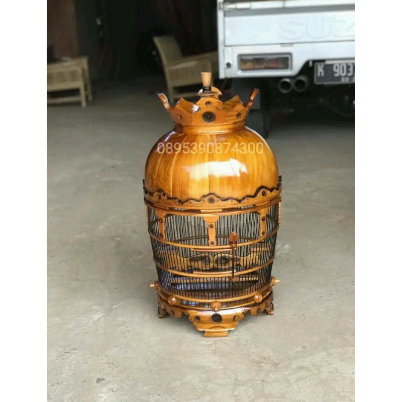 SANGKAR PERKUTUT KUBAH