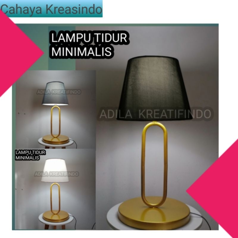 Terrbarruu Lampu meja hias kamar Hotel lampu meja ruang tamu lampu tidur unik minimalis