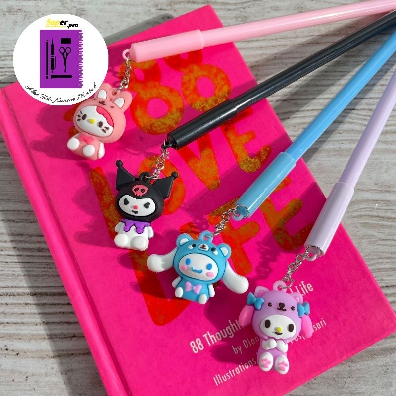 

PULPEN SANRIO COSTUM BOLPEN GANTUNGAN PEN KARAKTER CUSTOME PERLENGKAPAN ALAT TULIS KANTOR TERMURAH COD