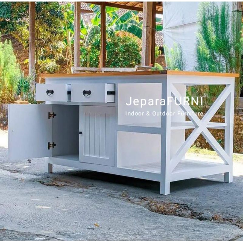 Meja dapur kayu jati jepara