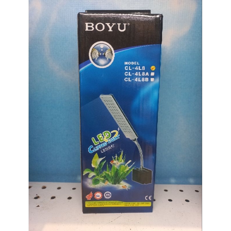 Boyu Lampu Aquarium Led Jepit CI-418 3.5 watt