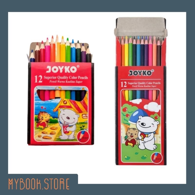 

Pensil Warna Joyko 12 Warna