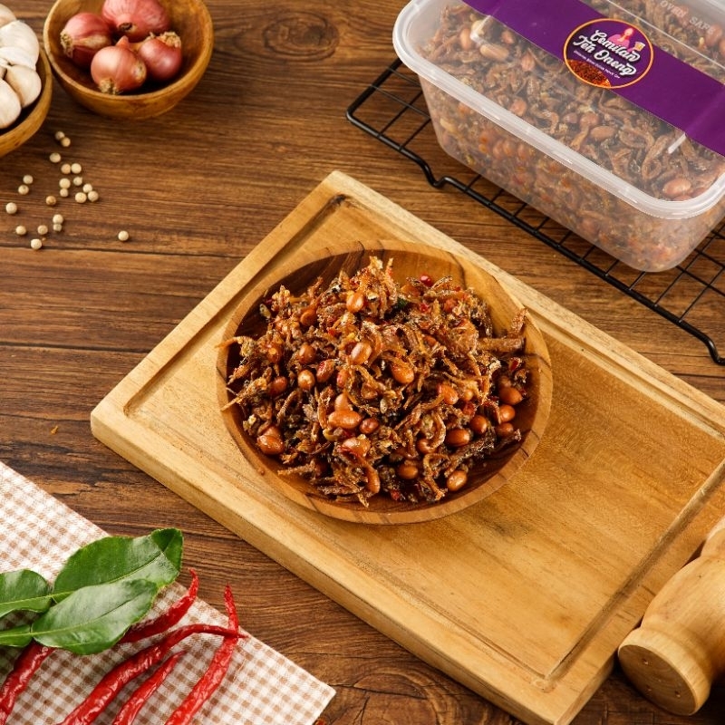 

TERI KACANG BALADO BOX 430 GRAM | LAUK TERI | TERI KACANG BALADO