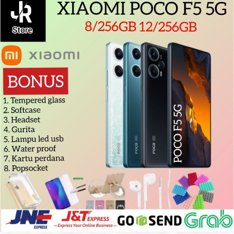 XIAOMI POCO F5 5G NFC RAM 8/256GB 12/256GB GARANSI RESMI TAM XIAOMI INDONESIA