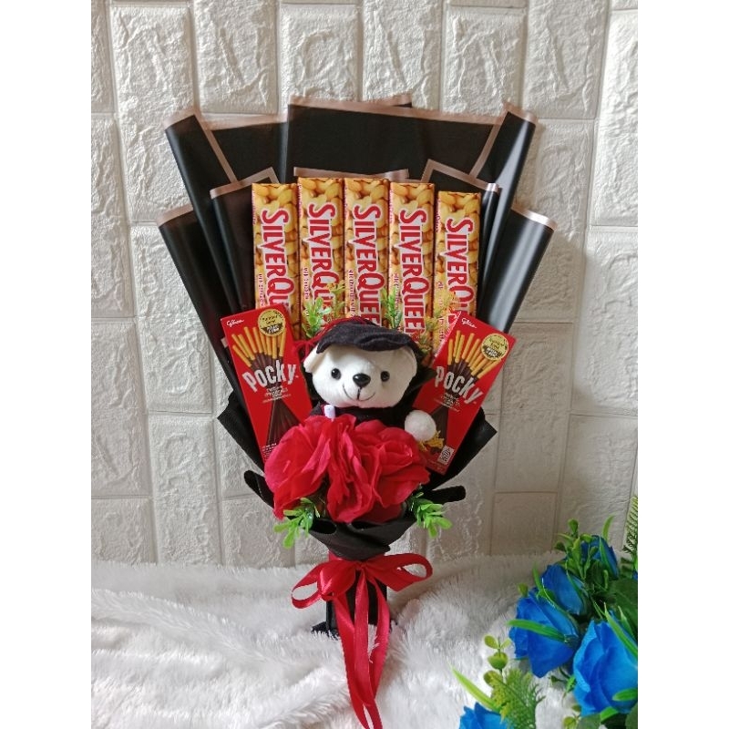 

(READY STOK) bucket coklat besar 58gram / Bonek/bunga / hadiah wisuda dll