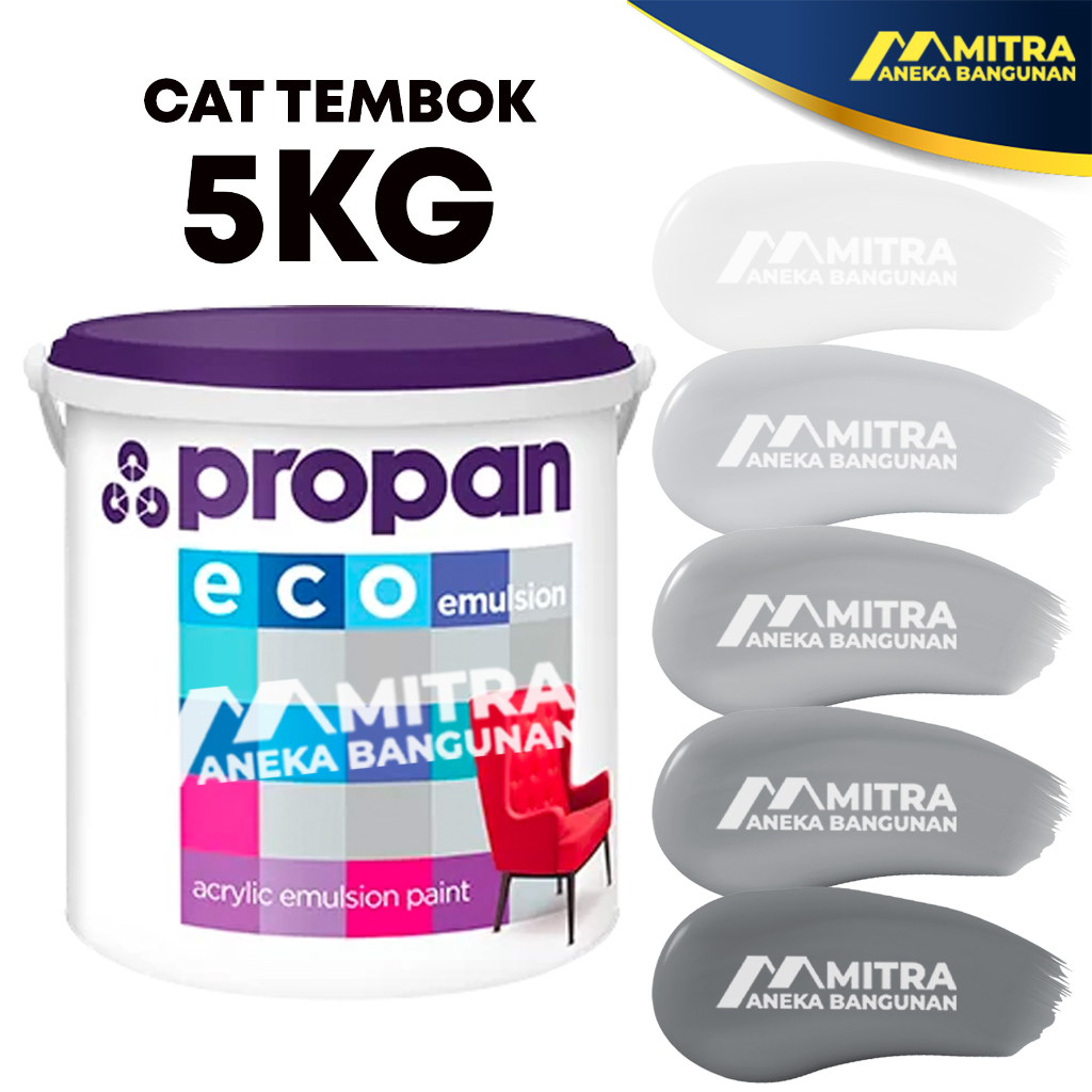 CAT TEMBOK INTERIOR PROPAN ECO EMULSION 5 KG / ABU 135